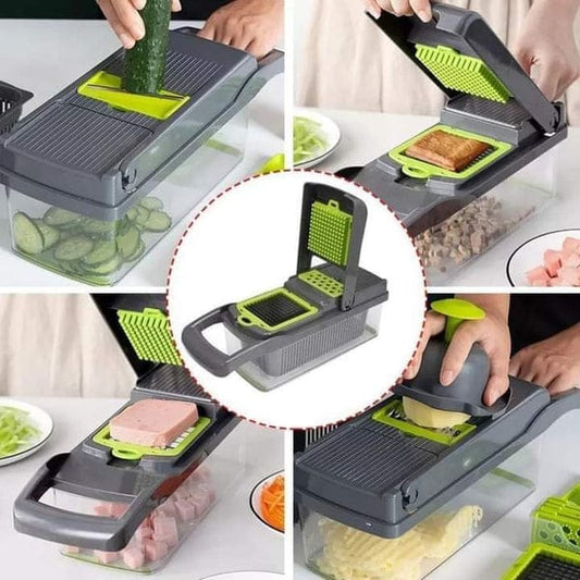 14-in-1 Multifunctional Vegetable Slicer & Dicer