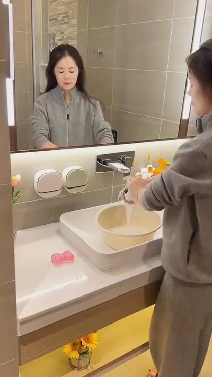 Wall Mounted Soap Box – Self Adhesive No Drill Soap Holder